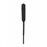 Silicone Vibrating Bullet Plug With Beaded Tip - Urethral Soundi
