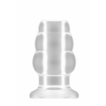 Sono No 50 Medium Hollow Tunnel Butt Plug 4 inches Translucent