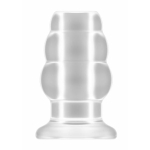 Sono No 51 Large Hollow Tunnel Butt Plug 5 Inches Translucent