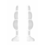 Sono No 51 Large Hollow Tunnel Butt Plug 5 Inches Translucent - Image 2