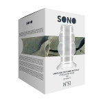 Sono No 51 Large Hollow Tunnel Butt Plug 5 Inches Translucent - Image 3