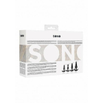 No. 80 - 4-piece Butt Plug Set - Black - Image 3