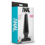 Blush Anal Adventures Basic Anal Plug - Large Black