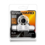 Stay Hard 10x Vibrating Bull Ring Clear