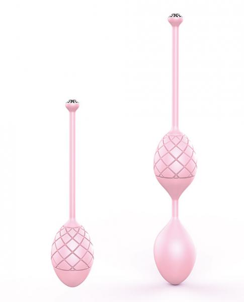 CNVEF-EBMS56716_31547575688 Pillow Talk Frisky Pleasure Balls Kegel Exercisers - Image 1