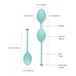 Pillow Talk Frisky Pleasure Balls Kegel Exercisers - Image 3
