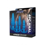 Blue Line Anal Training Set 4pc Blue