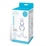 Beaded Glass Butt Plug W/ Base 4