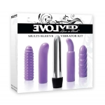 Evolved Multi Sleeve Vibrator Kit Purple - Image 3