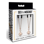 Sandm Brat Pearl Nipple Jewelry Rose Gold