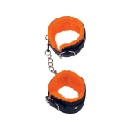 Love Cuffs Ankle Black Orange Lining