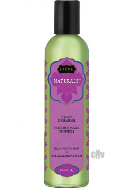CNVEF-EKS0245586e1953d48ac Kama Sutra Naturals Massage Oil Island Passion Berry 8oz - Image 1