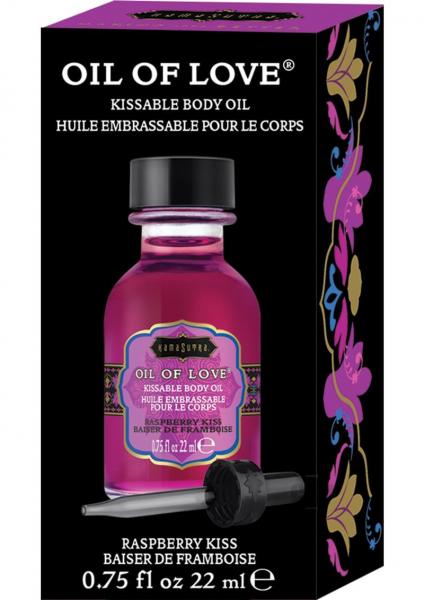 CNVEF-EKS12003594b87332243d Kama Sutra Oil Of Love Raspberry Kiss .75oz - Image 1
