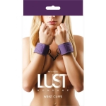 Lust Bondage Wrist Cuffs Purple - Image 2