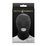 Fetish Fashion Mouth Hood Blk