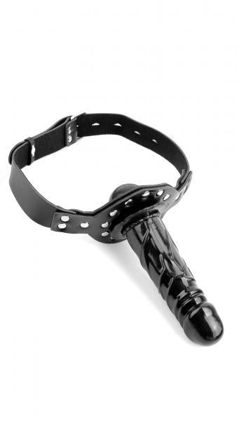 CNVEF-EPD3853-00_2 Deluxe Ball Gag With Dildo Black - Image 1