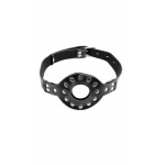 Deluxe Ball Gag With Dildo Black - Image 3