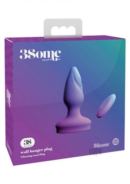 CNVEF-EPD7077-125ff97f6fb588c 3some Wall Banger Plug - Purple - Image 1