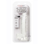 Size Queen 8" Dildo - Clear