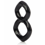 Crazy 8 Enhancer Double Cock Ring Black - Image 3