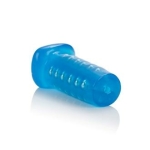 Basic Essentials - Beaded Masturbator Blue - Image 3