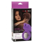 Rockin Rabbit Enhancer Vibrating Cock Ring Purple - Image 3