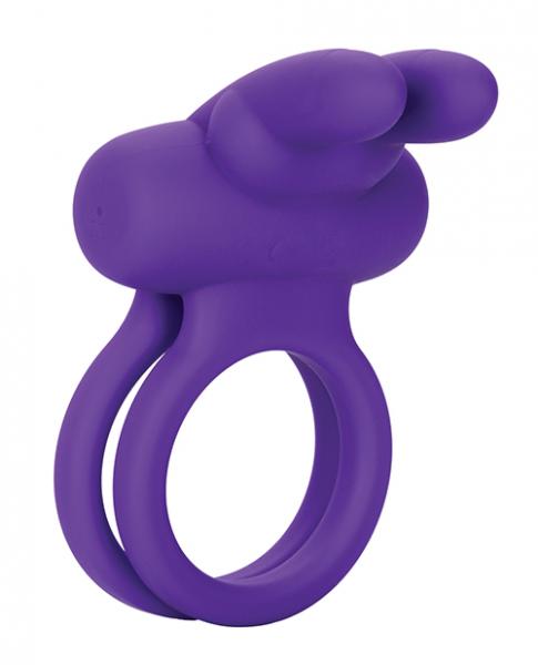 CNVEF-ESE-1843-20-3_21582829010 Rockin Rabbit Enhancer Vibrating Cock Ring Purple - Image 1