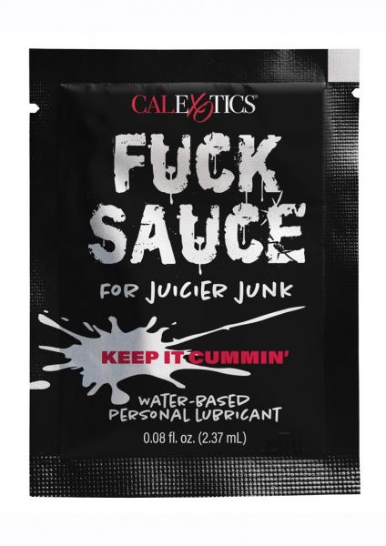 CNVEF-ESE-2405-00-160fbd710a1e0e Fuck Sauce Water Based Personal Lubricant Sachet - .08 Oz - Image 1