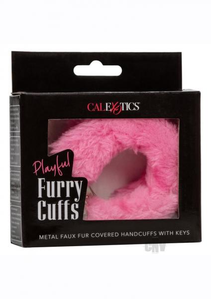 CNVEF-ESE-2651-20-360f6920cd0889 Playful Furry Cuffs Pink - Image 1