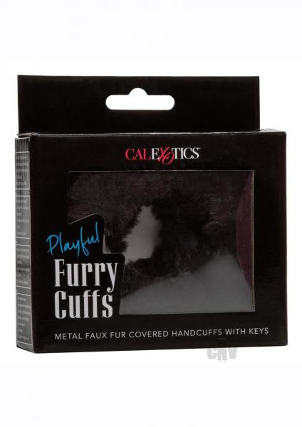 CNVEF-ESE-2651-30-360f6920d6b5aa Playful Furry Cuffs Black - Image 1