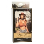 Ride Em Premium Denim Coll Collar Leash