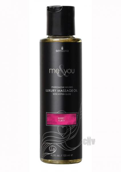 CNVEF-ESOVL455603e0ed153622 Me & You Massage Oil Berry Flirt 4.2 Oz - Image 1