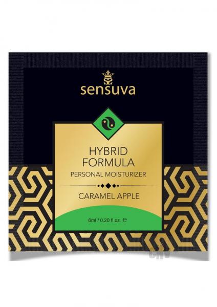 CNVEF-ESOVL7445c9f302dc4c9c Sensuva Hybrid Moisturizer Single Use Packet Caramel Apple .20oz - Image 1
