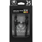 Blackline Adjustable Open Wide Nipple Clamps Black - Image 2