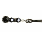 Beaded Clit Clamp With Tweezer Tip - Black - Image 2