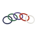 Rainbow Rubber C Ring 5 Per Set 1.5 Inch