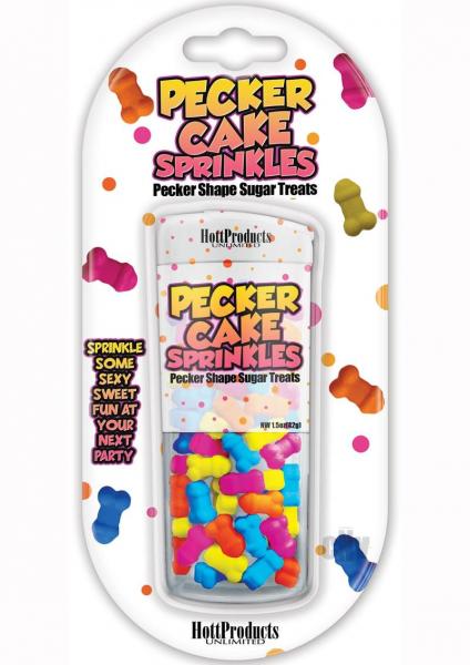 CNVEF-EWT33245f6f03a398367 Pecker Cake Sprinkles Party Candy - Image 1
