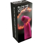Blow Me Light Up Pocket Fan - Image 2