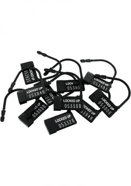 CNVEF-EXCB7602_MANXCB7602_2 Male Chastity Plastic Locks 10 Per Pack - Image 1