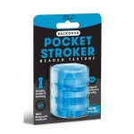 Zolo Backdoor Beaded Texture Pocket Stroker Blue - Image 2