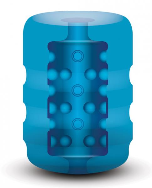CNVEF-EXGZO6002_21520966085 Zolo Backdoor Beaded Texture Pocket Stroker Blue - Image 1