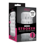 Zolo Girlfriend Squeezable Vibrating Stroker White - Image 2