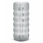 Zolo Girlfriend Squeezable Vibrating Stroker White