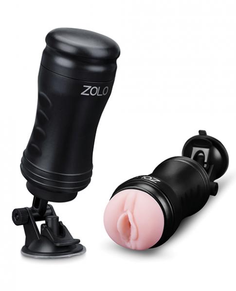 CNVEF-EXGZO6017_21568996488 Zolo Solo Flesh Hands Free Masturbator - Image 1