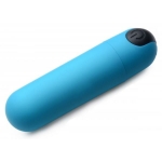 Bang! Vibrating Bullet W/ Remote Control - Blue - Image 2