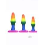 Frisky Rainbow Silicone Anal Trainer Set