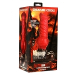 Creature Cocks Cujo Dildo Xl Red/blk - Image 2