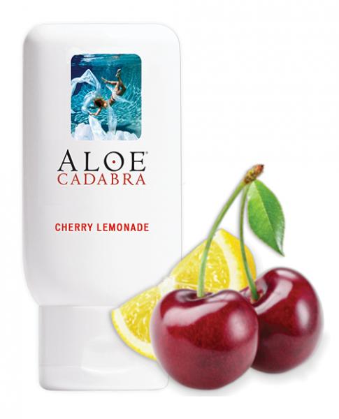 CNVELD-7240-07624d64f213bc7 Aloe Cadabra Organic Lubricant - 2.5 Oz Bottle Cherry Lemonade - Image 1