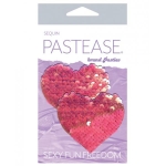 Pastease Color Changing Flip Sequins Heart Pink O/S - Image 2