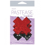Pastease Color Changing Flip Sequins Cross Red Black O/S - Image 2